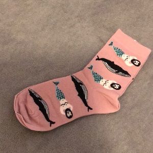 Merman Whale Socks